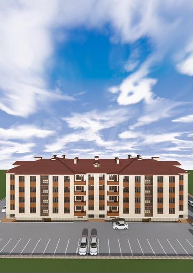 2-к. квартира, 74 м², 2/5 эт.