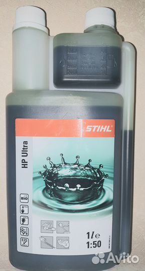 Mасло Stihl, покос травы