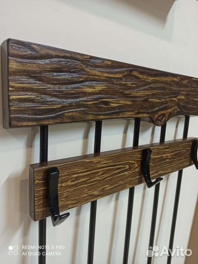 Вешалка Новая Настенная Лофт