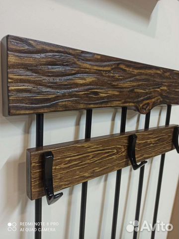 Вешалка Новая Настенная Лофт