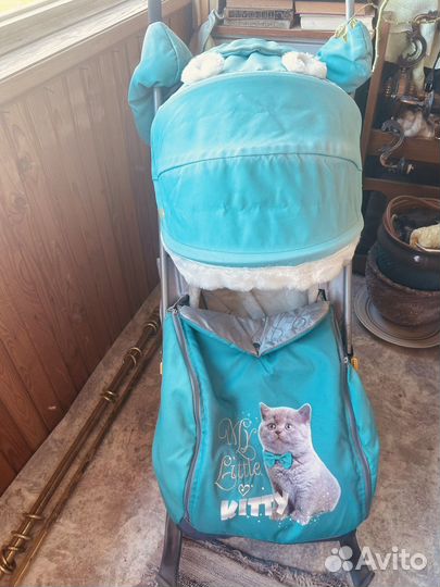 Коляска санки