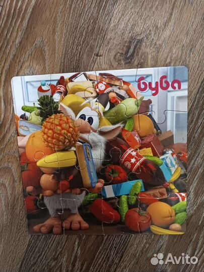 Пазлы пакетом. Для детей 6 штук