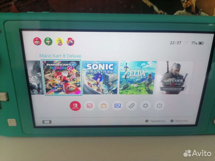 Прошитый Nintendo Switch lite 160Gb/Много Игр