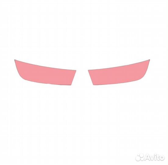 Плёнка для оклейки фар на автомобиле audi Q5 (2017