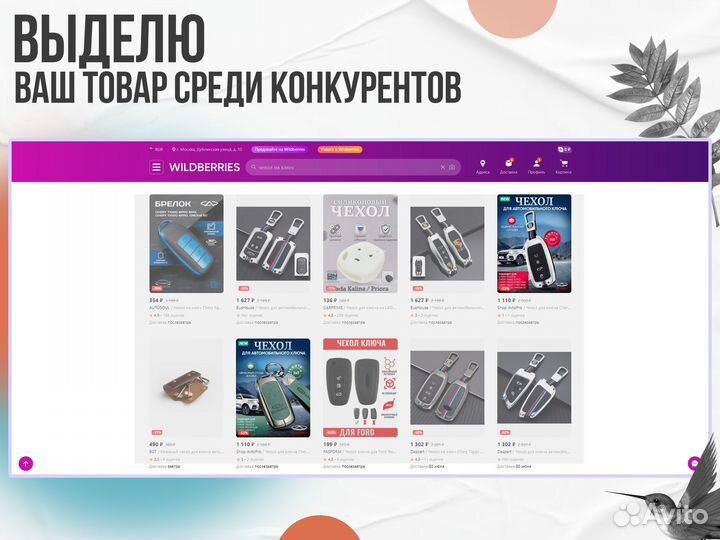 Карточки wildberries Ozon дизайн инфографика