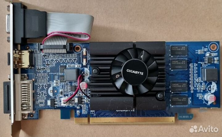 Видеокарта gigabyte nvidia GeForce 210, GV-N210D3