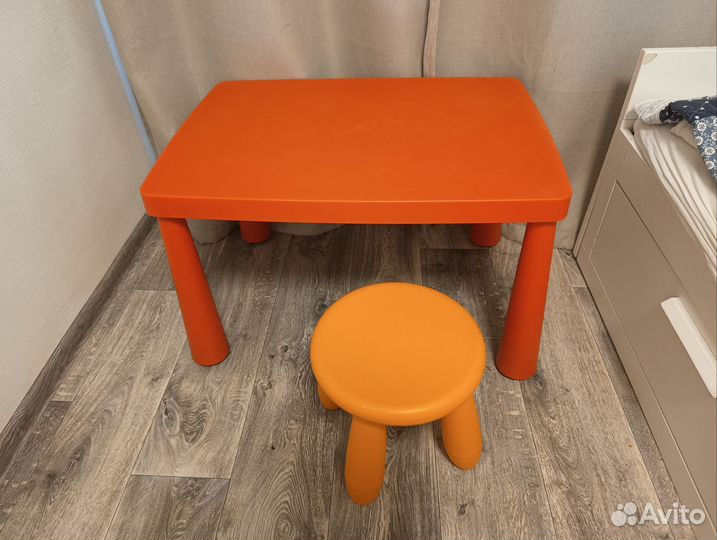 Детский стол IKEA маммут