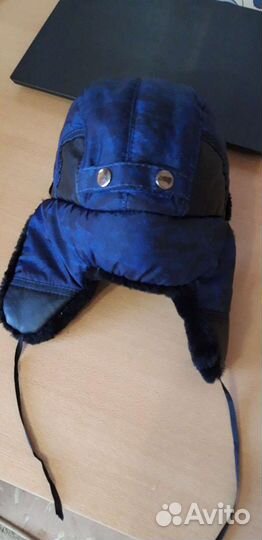 Шапка зимняя детская для мальчика