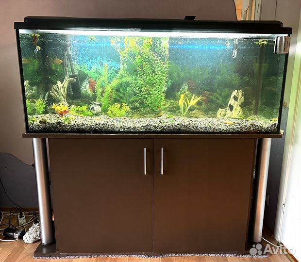 Аквариум с тумбой 500 литров