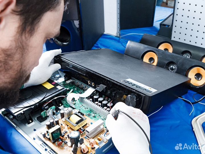 Ремонт наушников, аудиоаппаратуры, аудиотехники