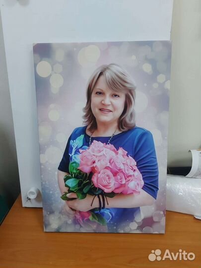 Арт портрет/картина. Печать фотографий на холсте
