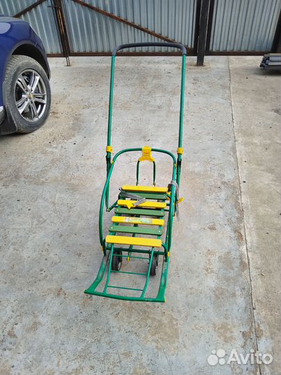 Санки на колесах