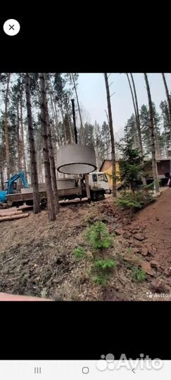 Монтаж септиков, кессон, перелив погреб под ключ