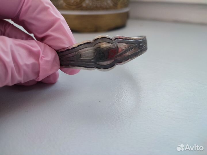 Винтажный браслет.Серебро