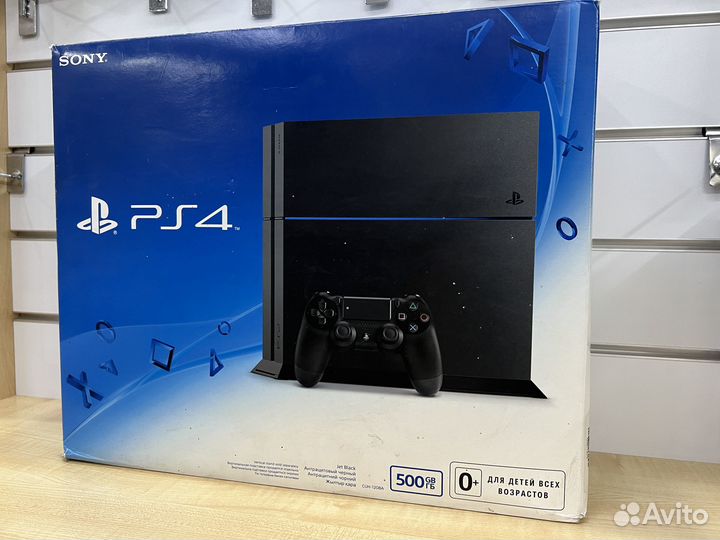 Игровая консоль PS4 Fat на 500GB