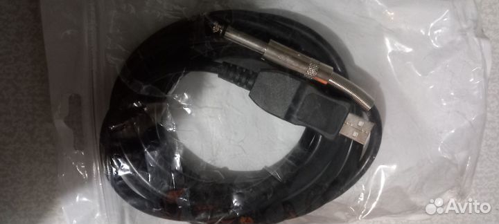 USB кабель для гитары