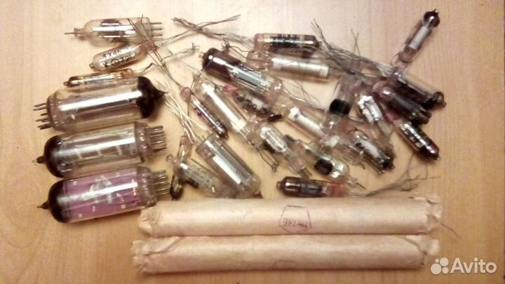 Радиолампы времён СССР разные