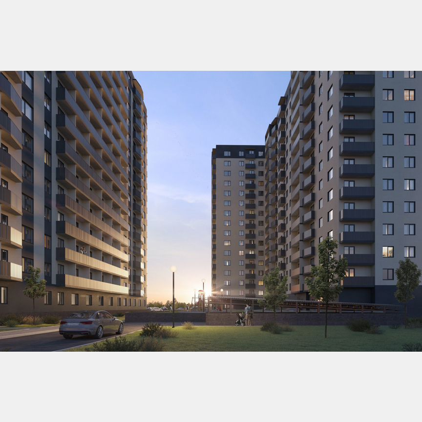 1-к. квартира, 41,8 м², 13/16 эт.