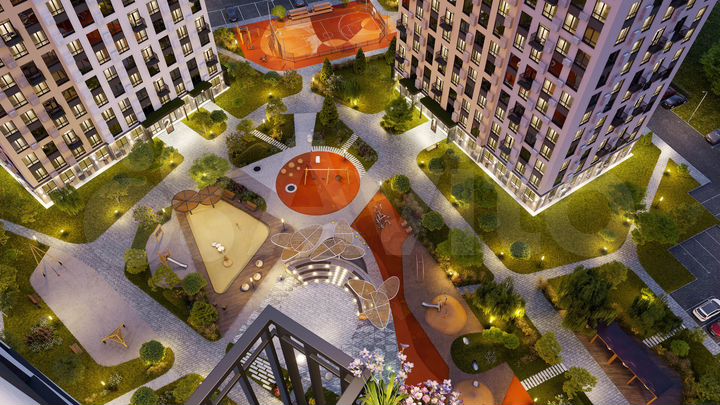 2-к. квартира, 50,5 м², 5/25 эт.