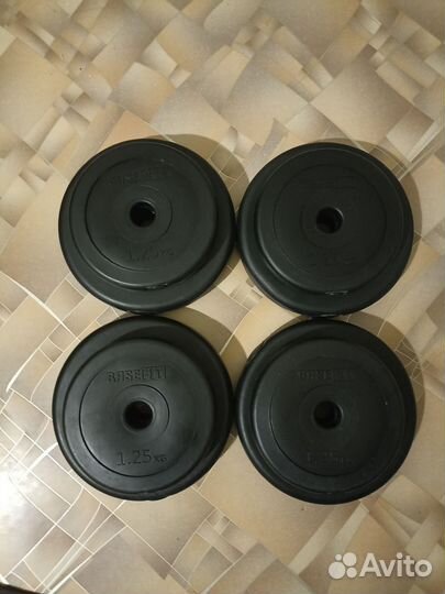 Гантели разборные 8кг + 2 эспандера в подарок