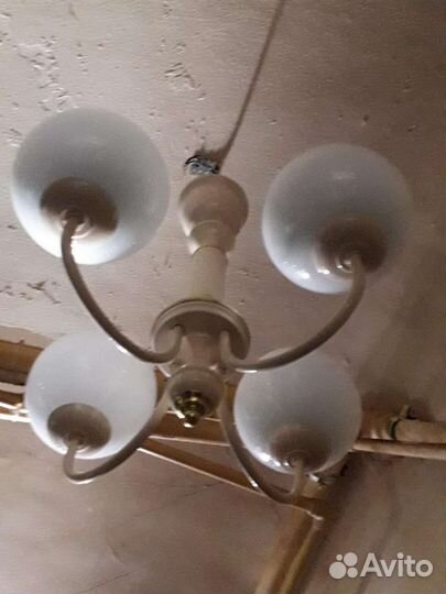 Люстра потолочная бу