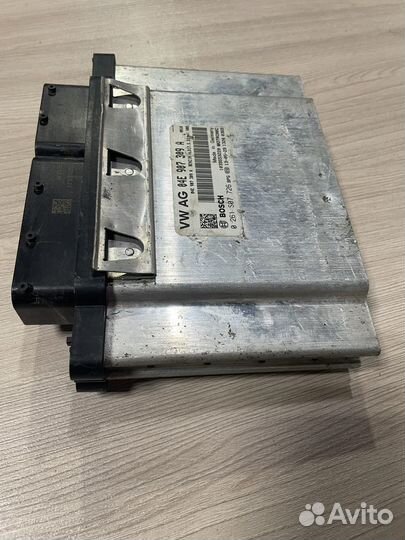 Эбу блок управления двигателя skoda octavia a7