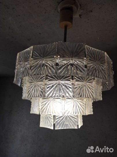 Люстра каскад СССР