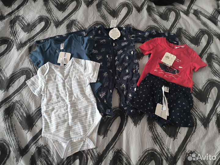 Новые детские вещи. 74-86