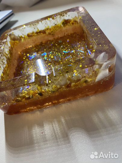 Пепельница из эпоксидной смолы