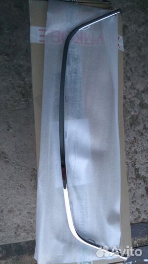 Хром решетки радиатора на шкоду фабия NEW