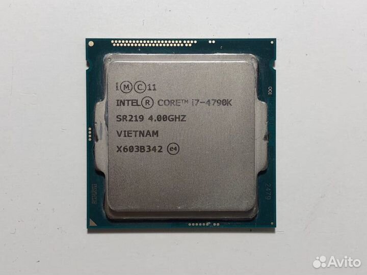 Процессор Intel core i7 4790K