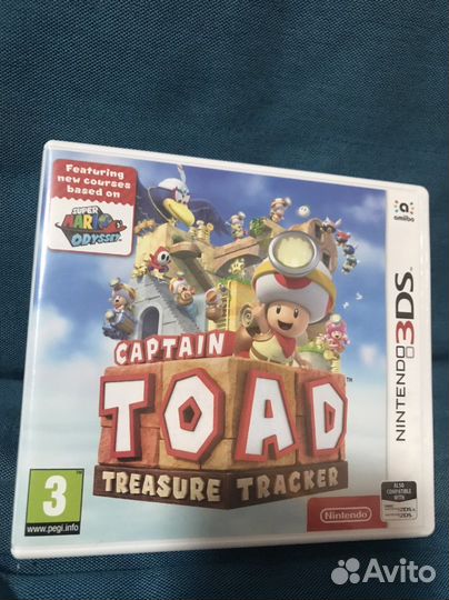 Катриджи nintendo 3ds Toad