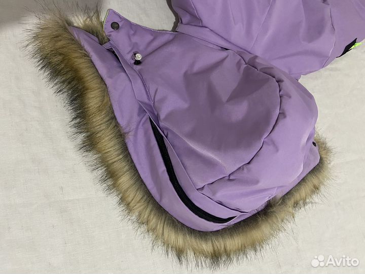 Зимний комбинезон для девочки 98