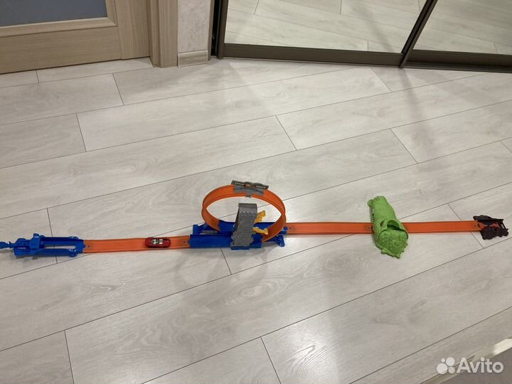 Hot wheels трек крокодил