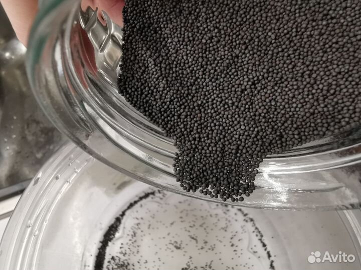 Пропант 1-1,2мм Черный грунт для аквариума