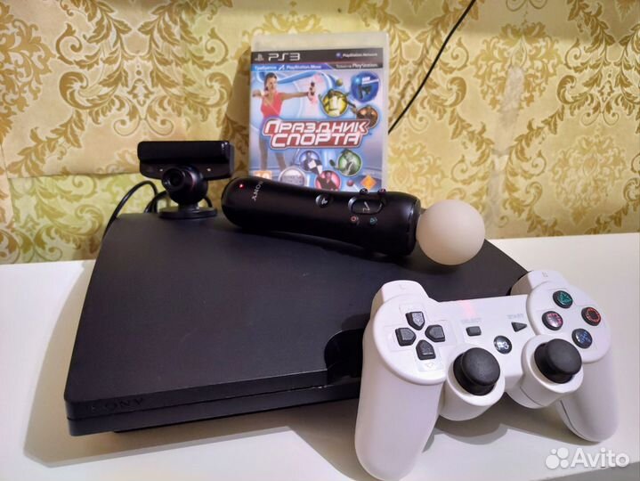 Sony PlayStation 3 Slim 320Gb Прошитая