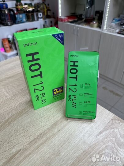Infinix Hot 12 Play, 4/64 ГБ