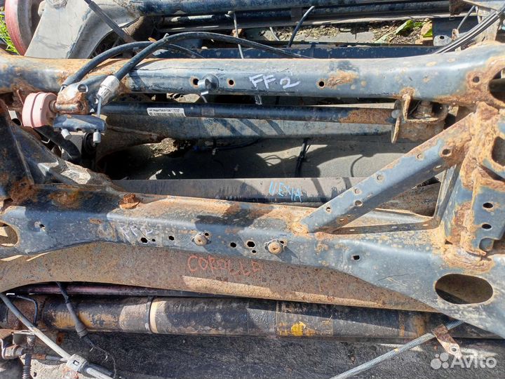 Задняя балка на Ford Focus 2