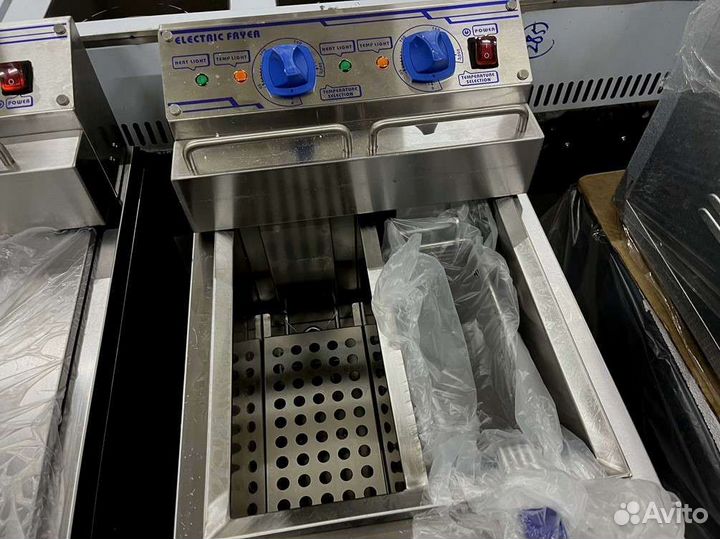 Фритюрница AP-86-M1, 380В, 6кВт, 2х10л, 400*720*940мм