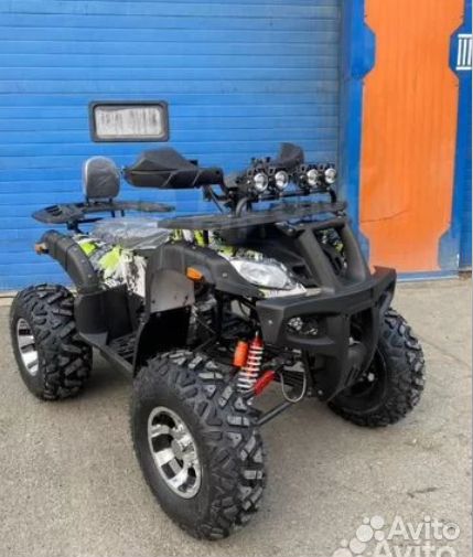 Квадроцикл Grizzly 250cc желто-черный