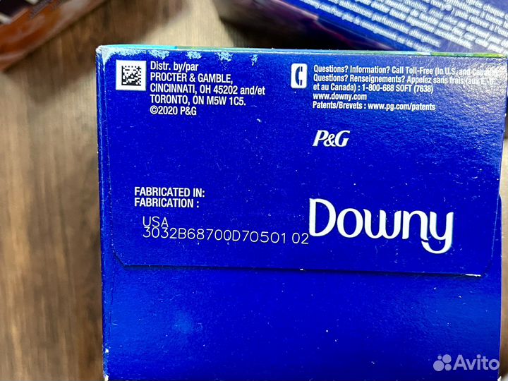 Downy Сушильные листы для смягчения ткани