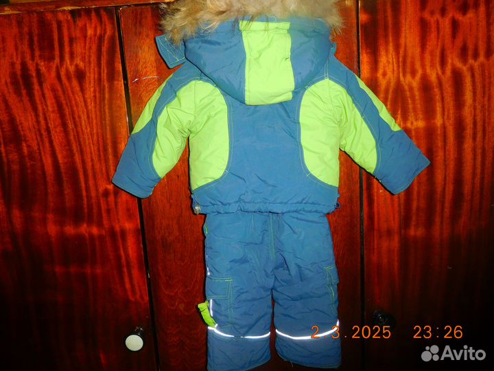 Комбинезон демисезонный утепленный 80 см
