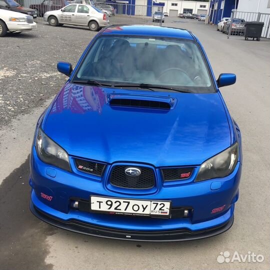 Передний сплиттер, губа Subaru Impreza GD/GG 05-07