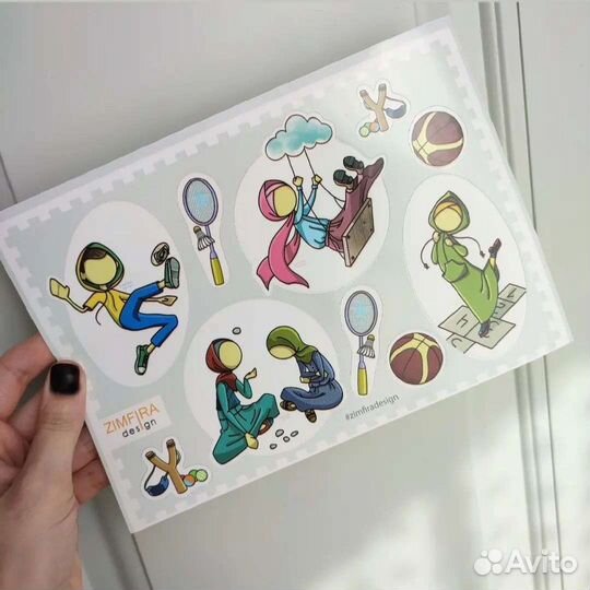 Стикерпак, наклейки, стикеры