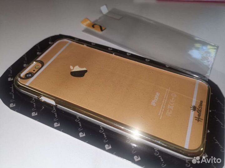 Чехол кейс на iPhone 6, 6s + защитная пленка на эк