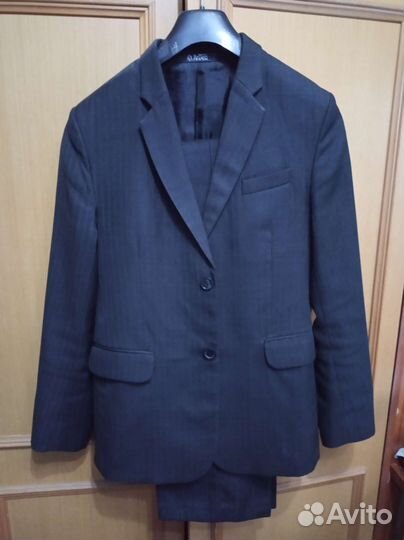 Серый школьный костюм пиджак и брюки 158+ ArDen