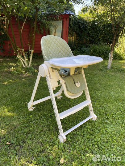 Стульчик для кормления happy baby berny v2 lions