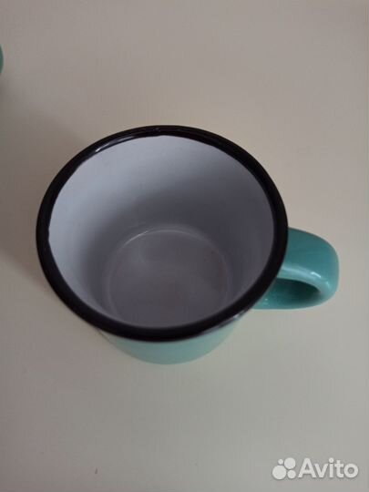 Набор мини кружек из керамики, 68 мл