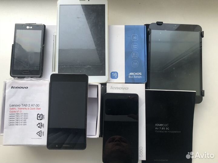 Телефоны и планшеты