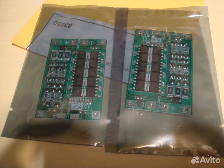 Платы Защиты BMS 3S 40A, 3S 60A, 4S 40A